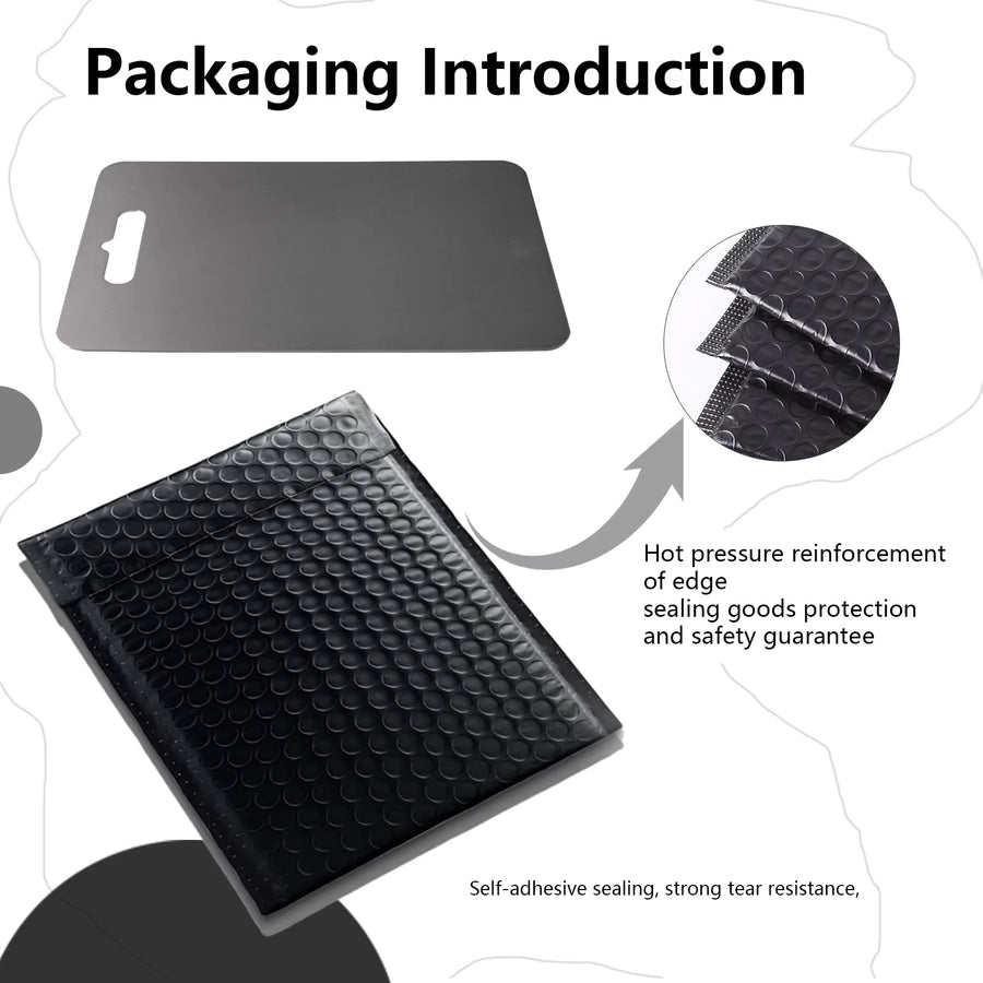 Food Grade Pure Titanium Cutting Board - Antibacterial Odorless, Knife-Safe Non-Stick for Daily Meal Prep